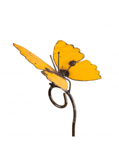 Tuteur Papillon jaune-Tuteurs insectes