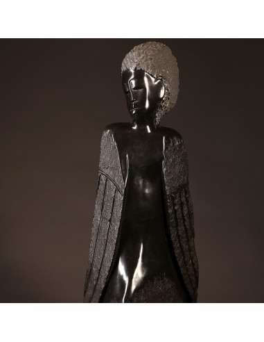 l'Ange - pièce unique Sculpture en pierre deco jardin