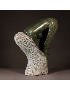 Baigneuse - pièce unique Sculpture en pierre deco jardin