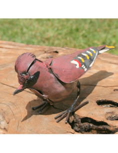 copy of Rouge Gorge en métal peint - Décoration deco jardin