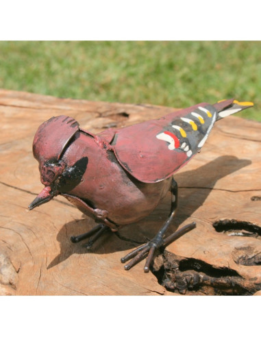 copy of Rouge Gorge en métal peint - Décoration deco jardin