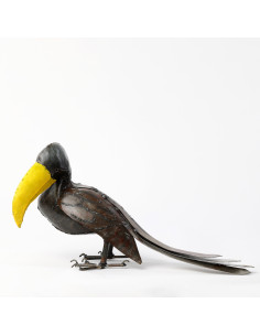 Calao en métal recyclé - Déco Jardin deco jardin